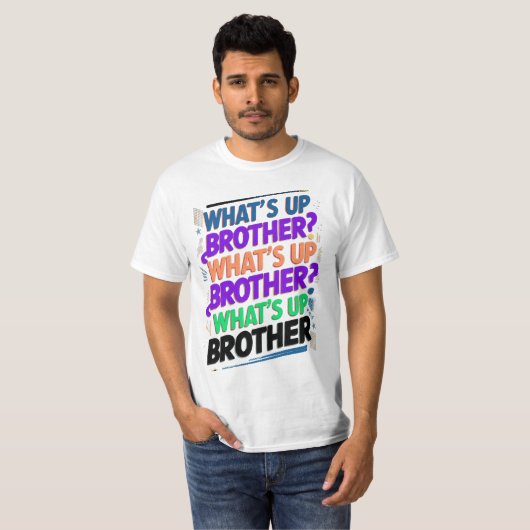 wat is er broeder (E) T-shirt (Voorkant volledig)