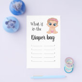 Wat is er in de Dappere Bag Baby Girl? Flyer (Enkel)