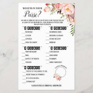 Wat is er in de Kaart Purse Vrijgezellenfeest Pink