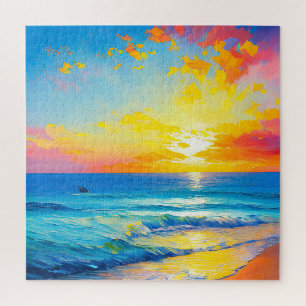 "Wat is er in het water". Legpuzzel
