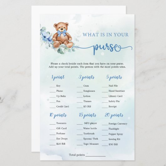 Wat is er in uw Spuit Teddy Bear Eucalyptus (Voorkant / Achterkant)