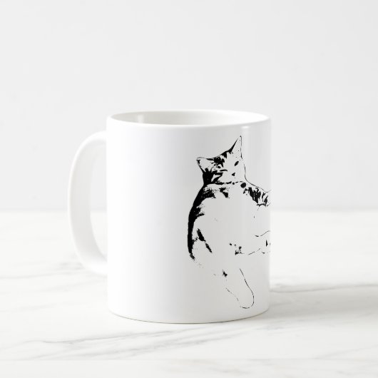 Wat is er, mens koffiemok (Voorkant links)