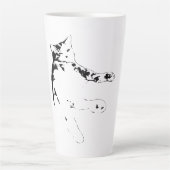 Wat is er, mens latte mok (Voorkant)