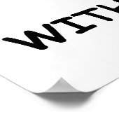 Wat is er met mijn Uitzicht van de wereld? Poster (Hoek)