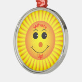 Wat is er? metalen ornament (Links)