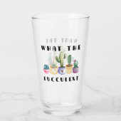 Wat is er mis? glas (Achterkant)