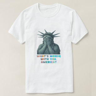 Wat is er mis met jou, Amerika? T-shirt