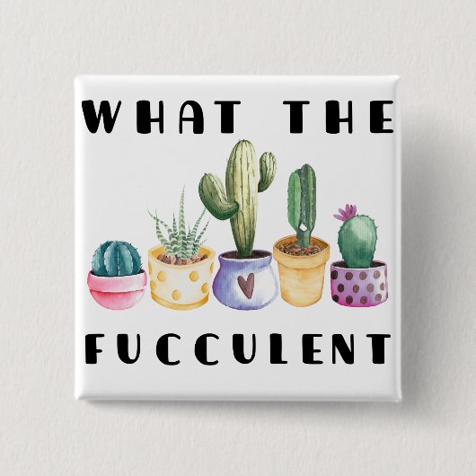 Wat is er mis? vierkante button 5,1 cm (Voorkant)