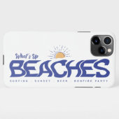 Wat is er op de stranden? iPhone hoesje (Achterkant horizontaal)