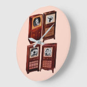 Wat is er op tv? grote klok (Hoek)