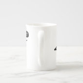 Wat is er? porselein kop (Achterkant)