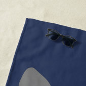 Wat is er strand handdoek (In situ)