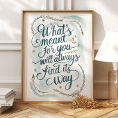 Wat is er voor jou bedoeld: Destiny Art Print