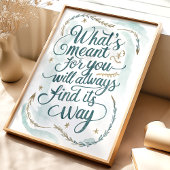 Wat is er voor jou bedoeld: Destiny Art Print