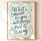 Wat is er voor jou bedoeld: Destiny Art Print