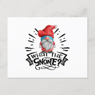 Wat is het grappige kerstfeest in Gnome? Briefkaart