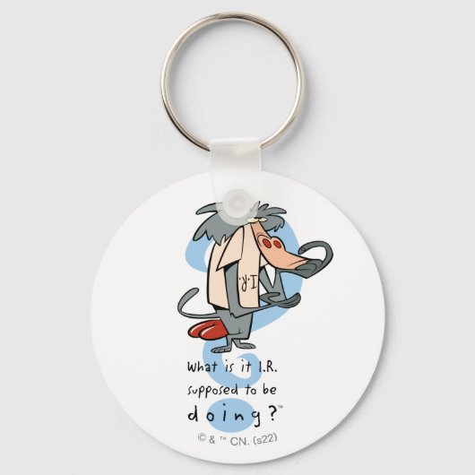 Wat is het I.R. dat moet doen?™ Sleutelhanger (Voorkant)