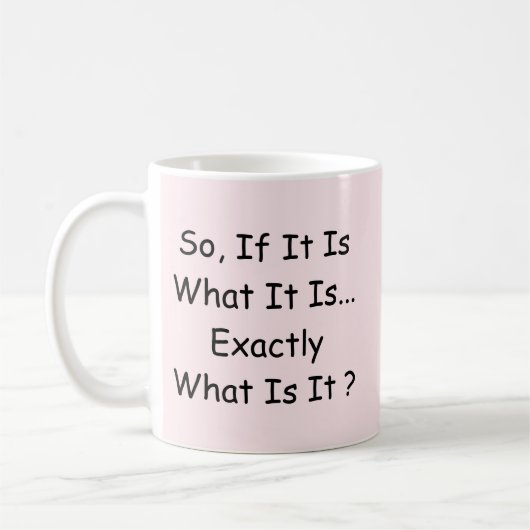 Wat is het ?? koffiemok (Links)