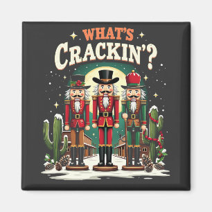 Wat is het kraken Notenkraker Cactus Kerst Grappig Magneet