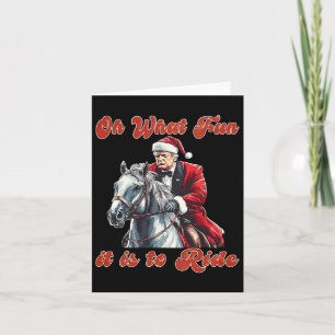 Wat is het toch leuk om met de humoristische Trump Kaart