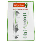 Wat is je Elf-naam?  cadeauzakje (Achterkant)