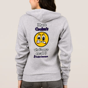 Wat is je excuses... Crohn's Hoodie? Hoodie