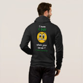 Wat is je excuus? C Diff Hoodie (Achterkant volledig)