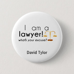 Wat is je excuus? ronde button 5,7 cm