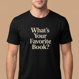 Wat is je favoriete boek? Lezen T-shirt