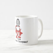 Wat is je Superpower?  -Rood Koffiemok (Voorkant rechts)
