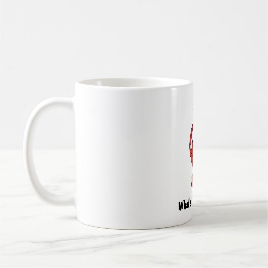 Wat is je Superpower?  -Rood Koffiemok (Links)