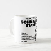 Wat is jouw Schnauzer Status? Koffiemok (Voorkant links)