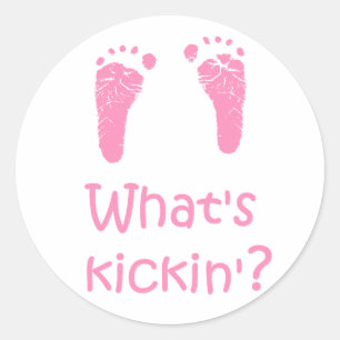Wat is Kickin? stickers