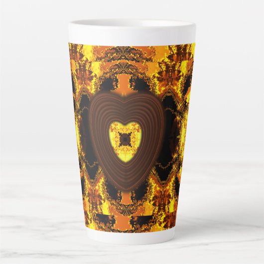 Wat is liefde? latte mok (Voorkant)