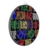 Wat is mijn kleur? dartbord (Voorkant Links)