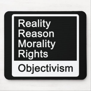 Wat is Objectivism? mousepad Muismat