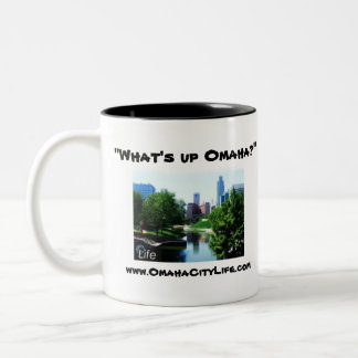 Wat is Omaha? Tweekleurige Koffiemok