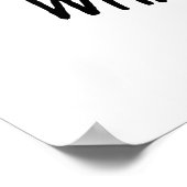 Wat is Poppin Funny Popcorn Pun Poster (Hoek)