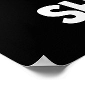 Wat is Shakin Funny Cherry Milkshake Pun Dark BG Poster (Hoek)