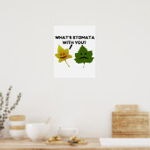 Wat is Stomata met jou? Poster (Keuken)