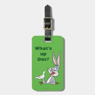 WAT IS UP DOC?™ BUGS BUNNY™ Rabbit Hole Bagagelabel