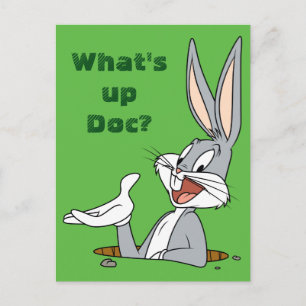 WAT IS UP DOC?™ BUGS BUNNY™ Rabbit Hole Briefkaart