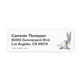 WAT IS UP DOC?™ BUGS BUNNY™ Rabbit Hole Etiket (Voorkant)
