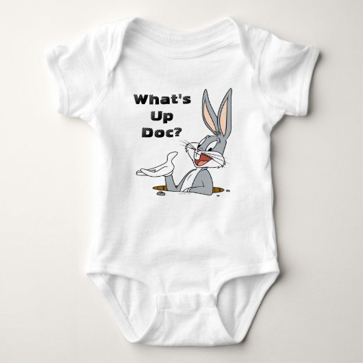 WAT IS UP DOC?™ BUGS BUNNY™ Rabbit Hole Romper (Voorkant)