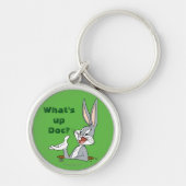 WAT IS UP DOC?™ BUGS BUNNY™ Rabbit Hole Sleutelhanger (Voorkant)