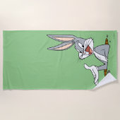WAT IS UP DOC?™ BUGS BUNNY™ Rabbit Hole Strandlaken (Voorkant)
