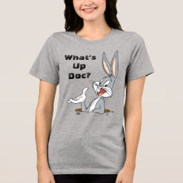 WAT IS UP DOC?™ BUGS BUNNY™ Rabbit Hole Tri-Blend Shirt
