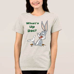 WAT IS UP DOC?™ BUGS BUNNY™ Rabbit Hole Tri-Blend Shirt