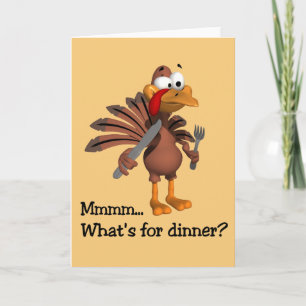 Wat is voor Diner? De kaart van de Thanksgiving
