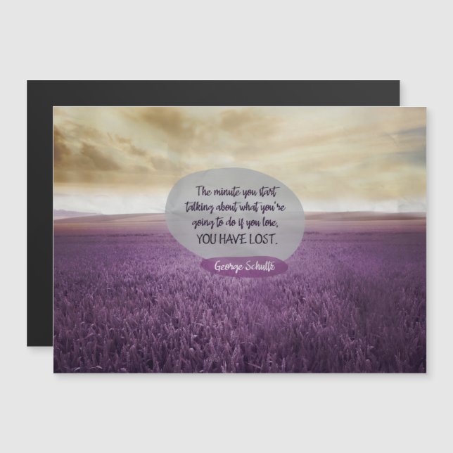 Wat je gaat doen Magnetische Kaart (Voorkant / Achterkant)